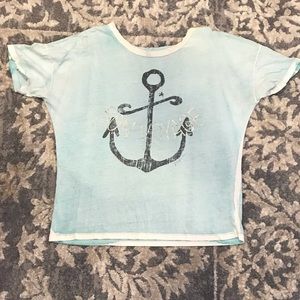 Miss Me Loose blue T